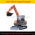 New and hot sale small type crawler excavator of LIER-XY60-8